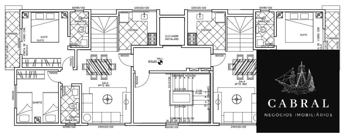 Apartamento à venda com 2 quartos, 131m² - Foto 11